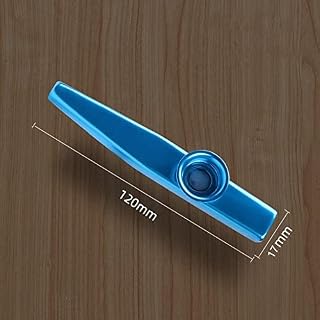 HpLive Lot de 6 flûtes kazoo en métal pour amateurs de musique – Image 6