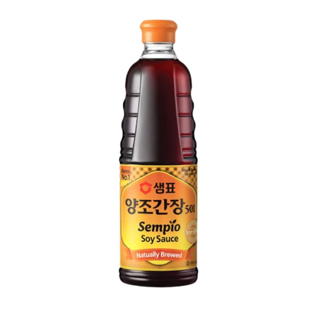 Korean Market | Salsa de Soja Coreana 501 Naturally Brewed | La Soja más usada por los Coreanos | 500ml