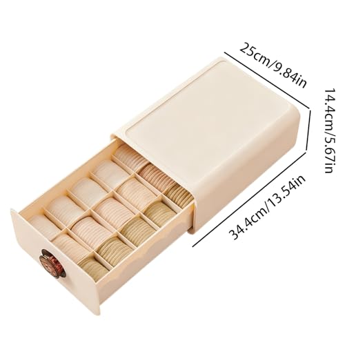 Rangement de placard et organiseur de commode à compartiments pour vêtements - 6