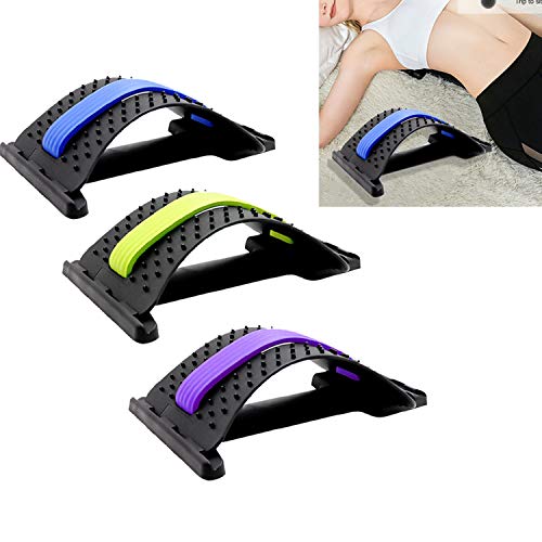 Magic Back Stretcher Lumbar Support Device - Back Pain Relief - 4 Adjustable Settings for Back Stretcher Device (Rondom)