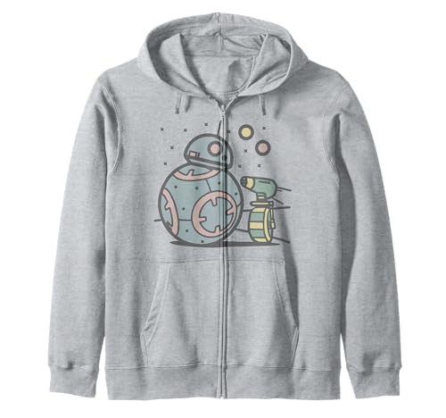 Sweat à capuche Star Wars BB-8 chaud et confortable contre le froid