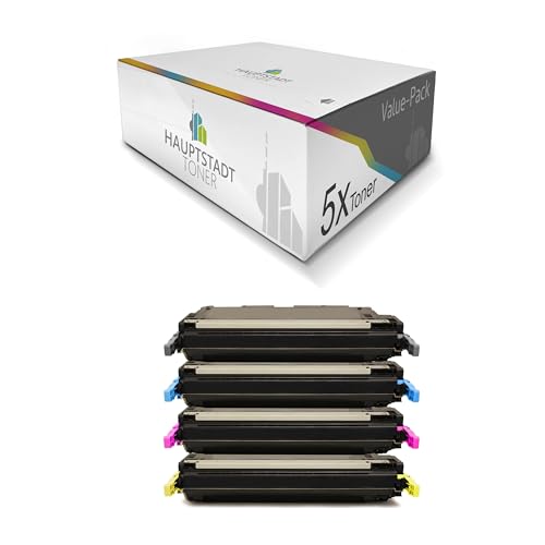 HAUPTSTADT TONER Tóner 5X compatible con HP Color Laserjet 5500 5550 sustituye a C9730A 33A 645A