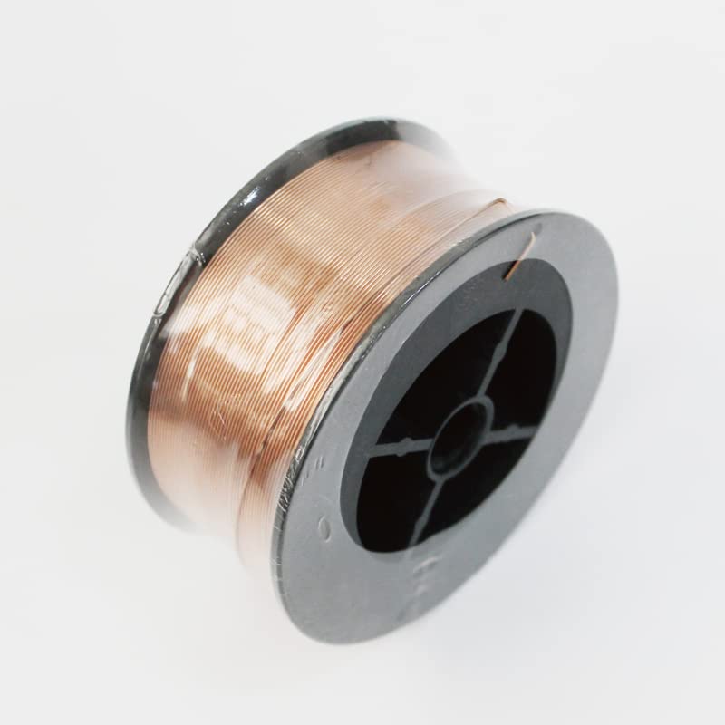 WALNUTS Bobina da 5 kg ER70S-6 Filo for Saldatura Mig in Acciaio Dolce 0,8 mm 1,0 mm 1,2 mm 1,6 mm (Color : 0.8mm 5KG Spool)