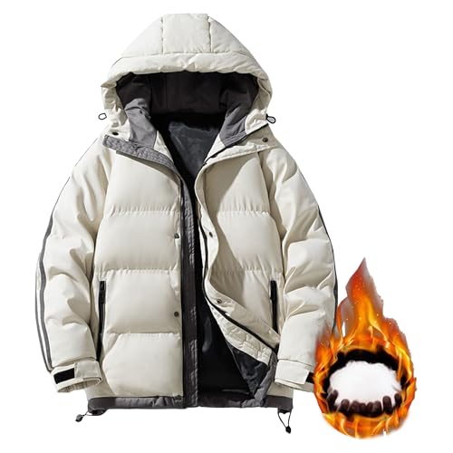 Veste d'hiver pour homme ample et confortable idéale pour le quotidien et le sport