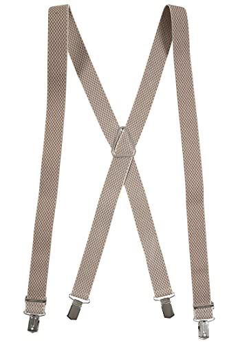 Tirantes para hombre elásticos LLOYD beige longitud 120 cm pantalones de vestir