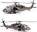 SeaISee Military Helicopter Model, Helicopter Toy with Stand, Airplane Model for Boys Gifts Adults