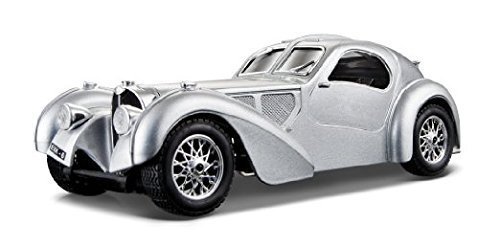 Amazon | おもちゃ bugatti ブガッティ Atlantic Silver 1/24 by