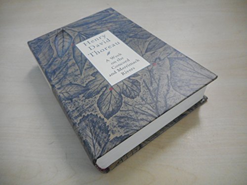 A week on the Concord and Merrimack Rivers B0006QLFSE Book Cover