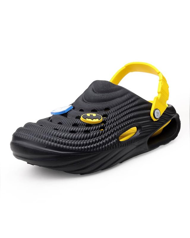 Image of Bacca Bucci Men's Justice League Clogs with Back Strap, Ventilated Upper, Textured EVA Sole, Slip-On Casual Walking Sandals Outdoor Use