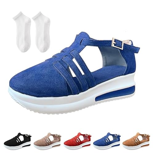 Dotmalls Women's Comfortable Casual Sandals,Breathable Orthotic Walking Shoes,Women Summer Hollow out Comfy Sneakers