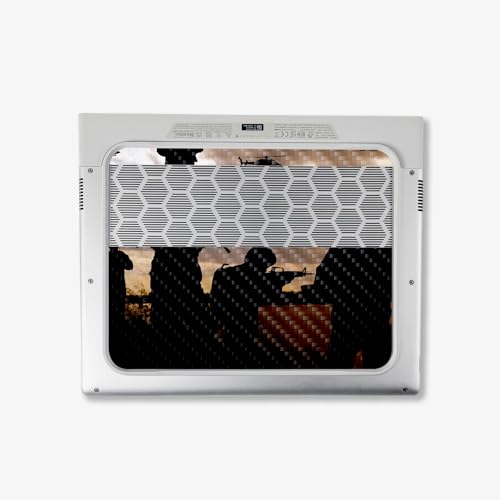 Image of MightySkins Carbon Fiber Skin Compatible with Alienware X14 R2 (2023) Full Wrap Kit - Mission Accomplished | Protective, Durable Textured Carbon Fiber Finish | Easy to Apply | Made in The USA