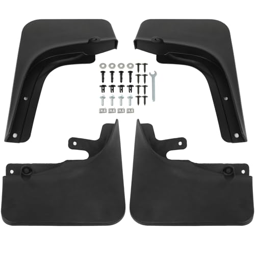 Image of ECCPP 4Pcs Mud Flaps Splash Guards 2022-2024 For Rivian R1T BATT Front & Rear Mud Guards