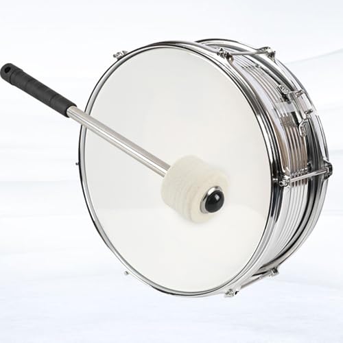 Baquetas Durm Hammer antideslizantes para percusión, con cabeza de fieltro y mango de acero inoxidable, duraderas y prácticas miniatura 6
