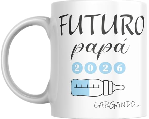 Caneca do futuro pai/mãe carregando.. - presente original (pai celeste)