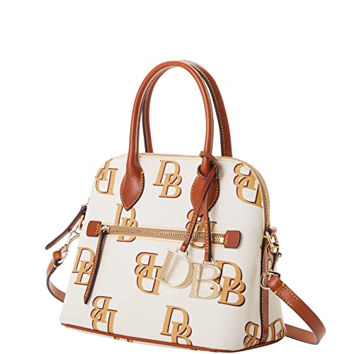 Dooney & Bourke Handbag, Monogram Domed Satchel