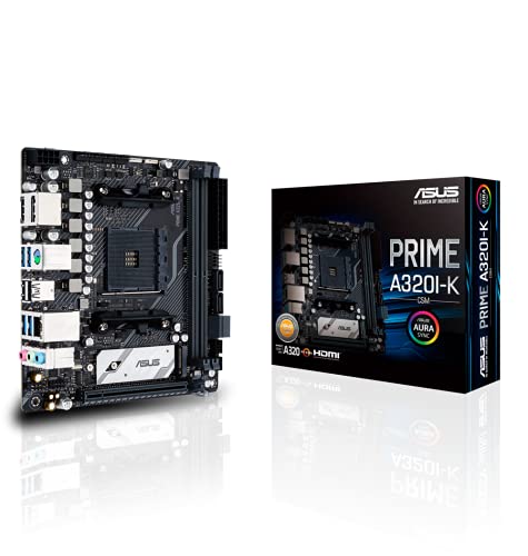 AM4-Mainboard ASUS Prime A320I-K Mini-ITX Mainboard Sockel