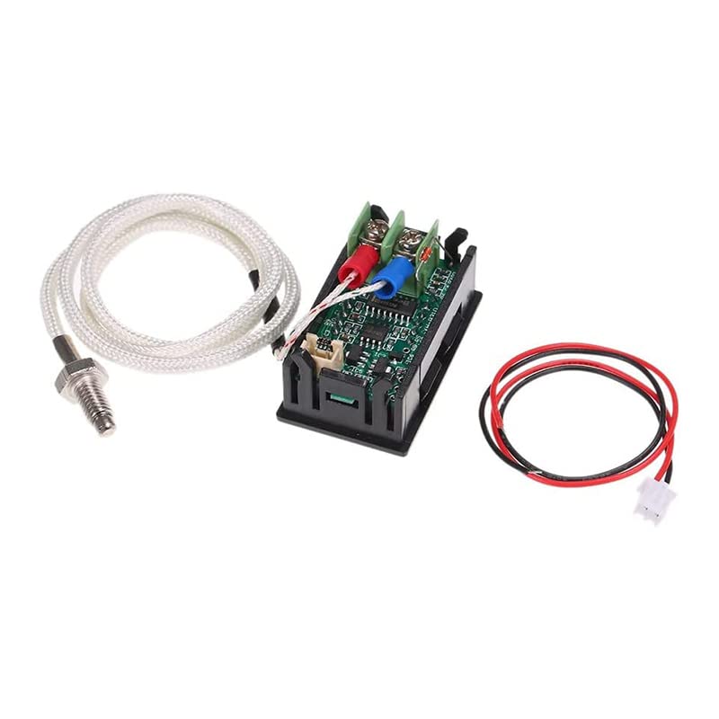 Amazon.co.jp: 熱電対 K 温度計 -30~800℃ 工業用 デジタル温度計 12V