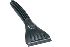 10" Ice Scraper for Windshield - Strong, Ergonomic Handle for Quick Ice and Snow Removal