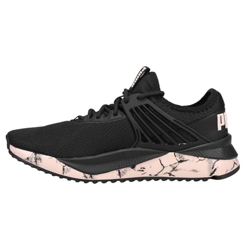 PUMA Womens Pacer Future Marble Lace Up Sneakers Shoes Casual - Black3