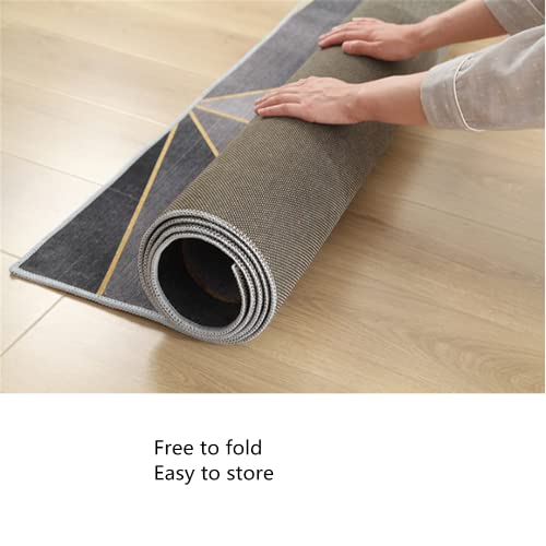Kunsen Vloerkleed voor babykamer, meisjeskinderkamer, tapijt, meisjes, grijs, rechthoekig, woonkamer, accessoires in moderne stijl, duurzaam tapijt, babykamer, 180 x 280 cm - Afbeelding 7