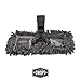SWOPT Angled Broom Head + 12” Dust Mop Head + Plastic Dustpan – Multi-Surface Cleaning Kit Interchangeable with All SWOPT Cleaning Products for More Efficient Cleaning and Storage