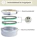 Animalea® Zeckenhalsband für Katzen (2 Stück) - Länge 38cm - wirksamer Schutz gegen Zecken und Flöhe - wasserfest und Leuchtend bis zu 8 Monaten Zeckenschutz mit 100% natürlichen Inhaltsstoffen
