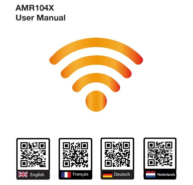 AVTEX Routeur 4G LTE avec antenne 5G, AMR104X-W, Double SIM, Wi-FI, CAT6, 300 Mbps, Blanc