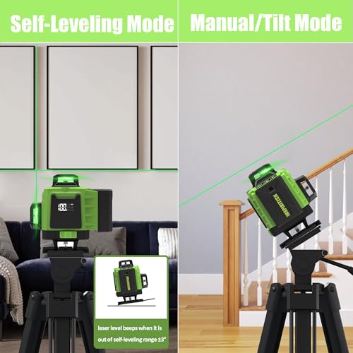 Inspiritech EG-GGKQ-3DG7 Laser Level 360 Self Leveling thumb #6