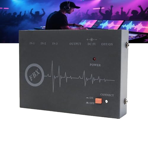 Eliminador de retroalimentación para micrófono, dispositivo profesional para prevención de aullidos con salida, procesador de sonido para reuniones y estudios de grabación