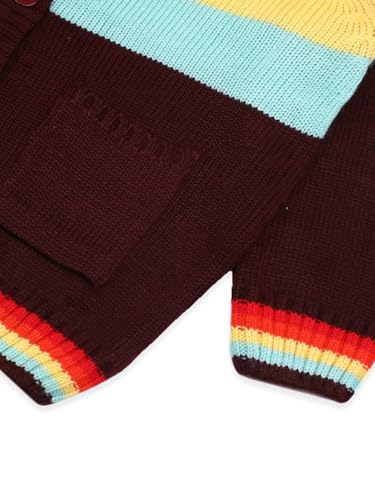 Image of CHKOKKO Boys Woolen Round Neck Sweaters Winter Sweatshirts