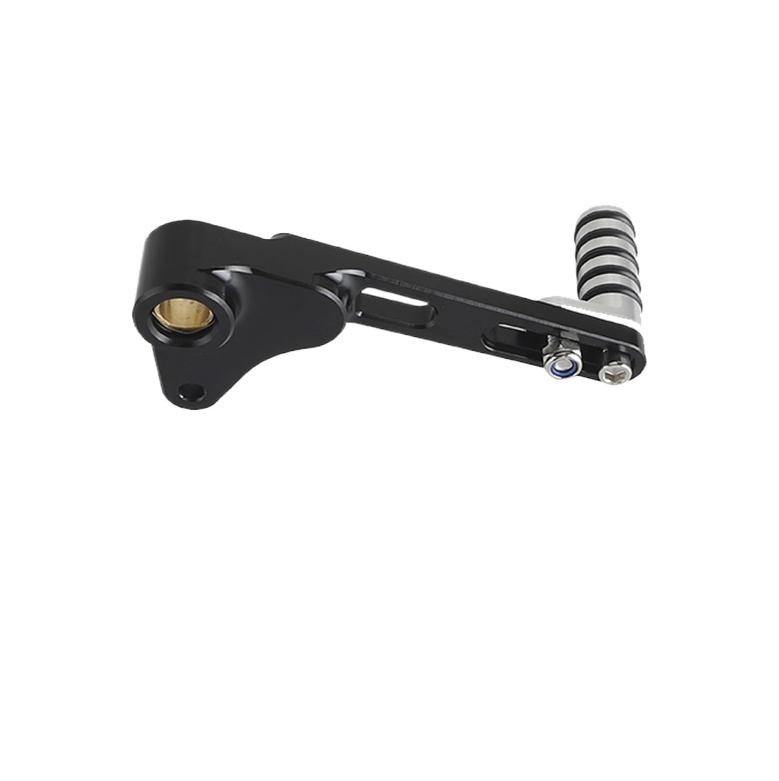 Hewpngs Silver Motorcycle Gear Lever Cnc Shifter Shift Lever Gear Left Shift Lever Shifter Pedal For Du&Cati Monster 821 1200/S 1200 S 20142015 Shifts Levers