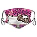 Produktbild Hello-Kitty Adults Adjustable Earloop Gesichtsschal Anti-Staub mit Filter Wiederverwendbarer Schutz Gesichtsschal Anti Pollution, Anti-Smog-XY3