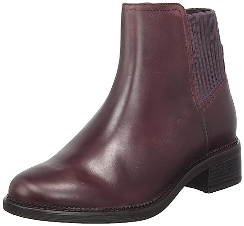 Clarks Womens Maye Palm Bordeaux Leather Jodhpur Boots(26174355) Uk-6, Black (B0BP2W7VM2) Amazon Price History, Amazon Price Tracker