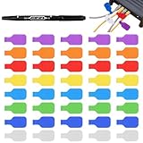 Aihoom 40 PCS Étiquettes Câbles Électriques Multicolores, Accessoires de Gestion de Câbles...