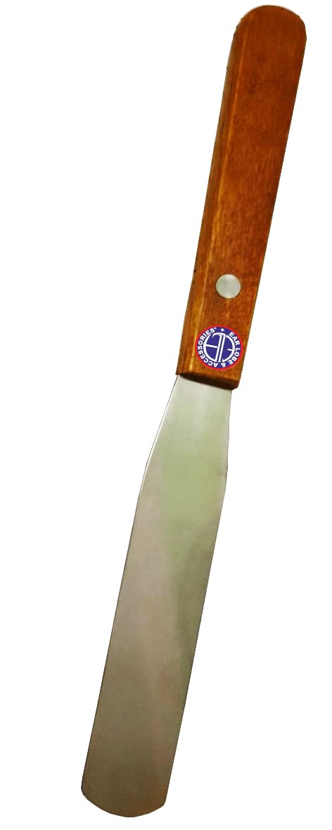 Ear Lobe & Accessories Wooden Handle Stainless Steel Wax Knife Pack of 1pcs-image-26