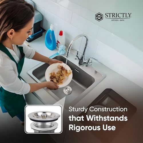 Colador de desagüe de fregadero de cocina redondo acero inoxidable 3.5 pulgadas miniatura 4