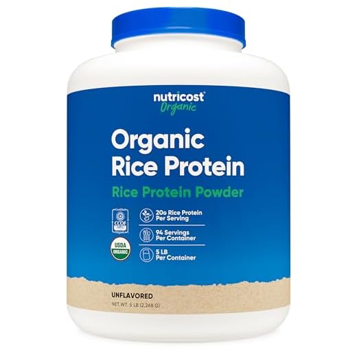 Nutricost Organic Rice Protein Powder