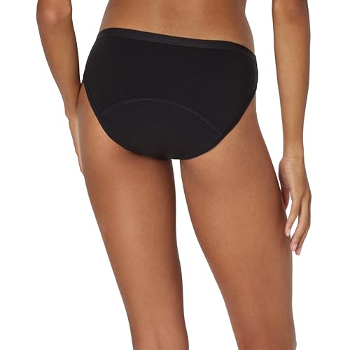 Hanes Women's Comfort, Bikini, Super Leaks Post-partum & Period Underwear, 3-Pack4