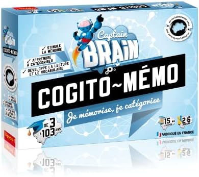 CAPTAIN BRAIN - COGITO MEMO - JE MEMORISE, JE CATEGORISE - 3/6 AN...