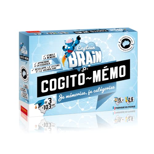 CAPTAIN BRAIN - COGITO MEMO - JE MEMORISE, JE CATEGORISE - 3/6 AN...
