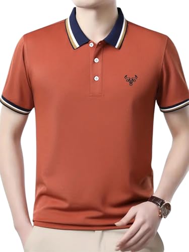 Image of Lymio Polo T Shirt for Men || T Shirt for Man || Collar T Shirt Style Men (Packs Also Available) (Polo-81-84)