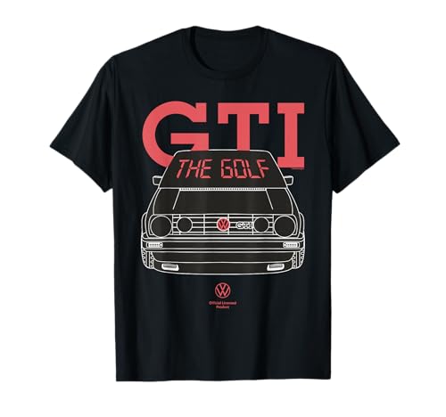 Voiture Classique Volkswagen La Golf GTI T-Shirt