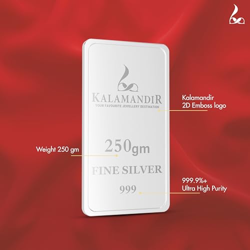 Image of 999 Purity Silver Bar Laxmi | A Timeless Investment | Sealed for Safety Gift for Diwali, Wedding, Puja | BIS Hallmarked | Sealed & Tamper-Proof Packaging - Kalamandir Jewellers