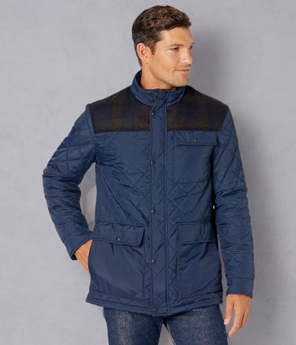 Image of Cole Haan Men's 29 1 /2 inch Mix Media Diamond Quilted