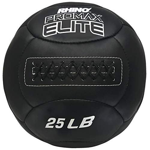 Champion Sports Rhino Promax Slam Balls, Soft Shell with Non-Slip Grip - Medicine Wall Ball for Slamming, Bouncing, Throwing - E