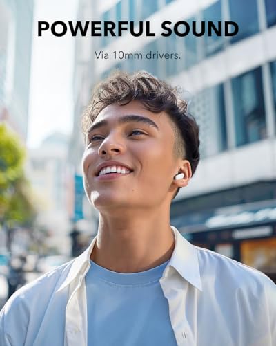 Image of soundcore R50I Nc By Anker Noise Cancelling in Ear Earbuds,Strong 42Db Adaptive Noise Cancelling,Powerful Bass,45H Playtime,2-in-1 Case and Phone Stand,Ip54,Fast Charge 10Min = 120 Min,Bluetooth 5.4