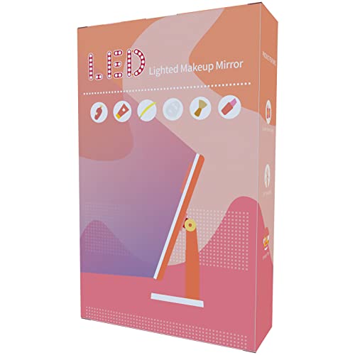 Specchio Trucco con Luce LED Ingrandimento 1X/10X