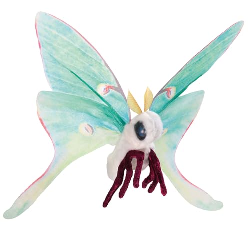 Folkmanis Mini Luna Moth Finger Puppet by Folkmanis - Used condition - US$15.61