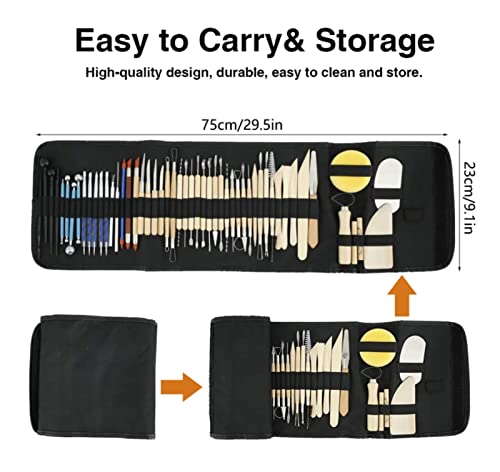 Multifunctioneel Polymeer Clay Tools Ball Stylus Dotting Tools for Pottery Sculpture Rock Painting Kit for Sculpture Aardewerk Sculpting Set voor kleiaardewerk, doe-het-zelf (Color : 20pcs) - Image 7