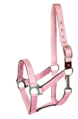 Gatsby Nylon Safety Breakaway Halter Pony Pink